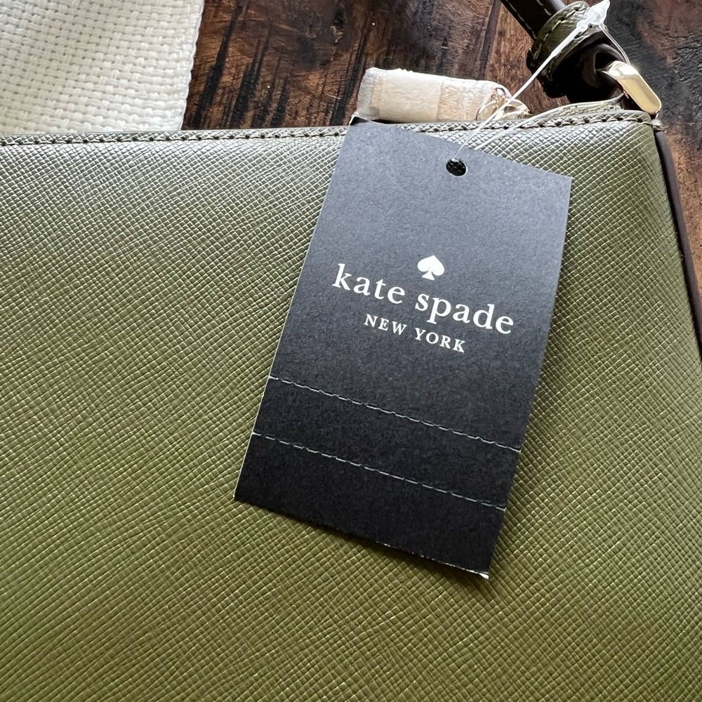 Kate Spade Olive Green Crossbody Bag - Picture 5 of 9